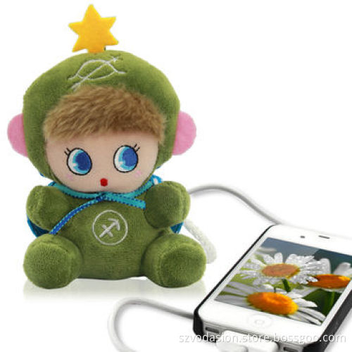 2014 top selling portable cute cartoon power bank 6000mAh for smartphone